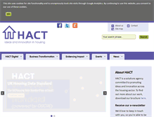 Tablet Screenshot of hact.org.uk